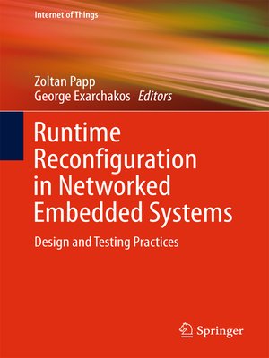 cover image of Runtime Reconfiguration in Networked Embedded Systems